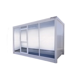 Acristalado ex 4 casetas de obra